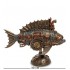 WS-905 Статуэтка в стиле Стимпанк "Рыба Удильщик" с подсветкой