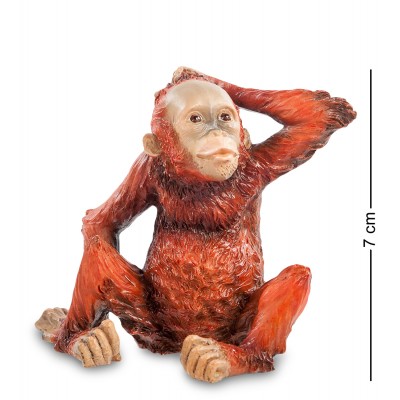 WS-762 Статуэтка "Детеныш орангутанга"